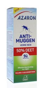 Azaron Anti muggen 50% deet spray - 50 ml, Verzenden, Nieuw