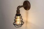 Vintage wandlamp met, Huis en Inrichting, Lampen | Wandlampen, Verzenden, Nieuw