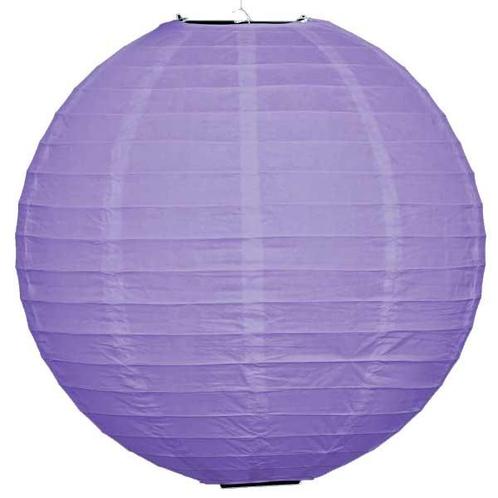 Paarse lampion voor buiten Ø35cm, Hobby en Vrije tijd, Feestartikelen, Nieuw, Verzenden