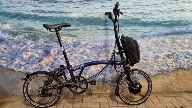 Brompton Electric H6L, kleinste elektrische vouwfiets!, Fietsen en Brommers, Fietsen | Vouwfietsen, 16 tot 18 inch, Zo goed als nieuw