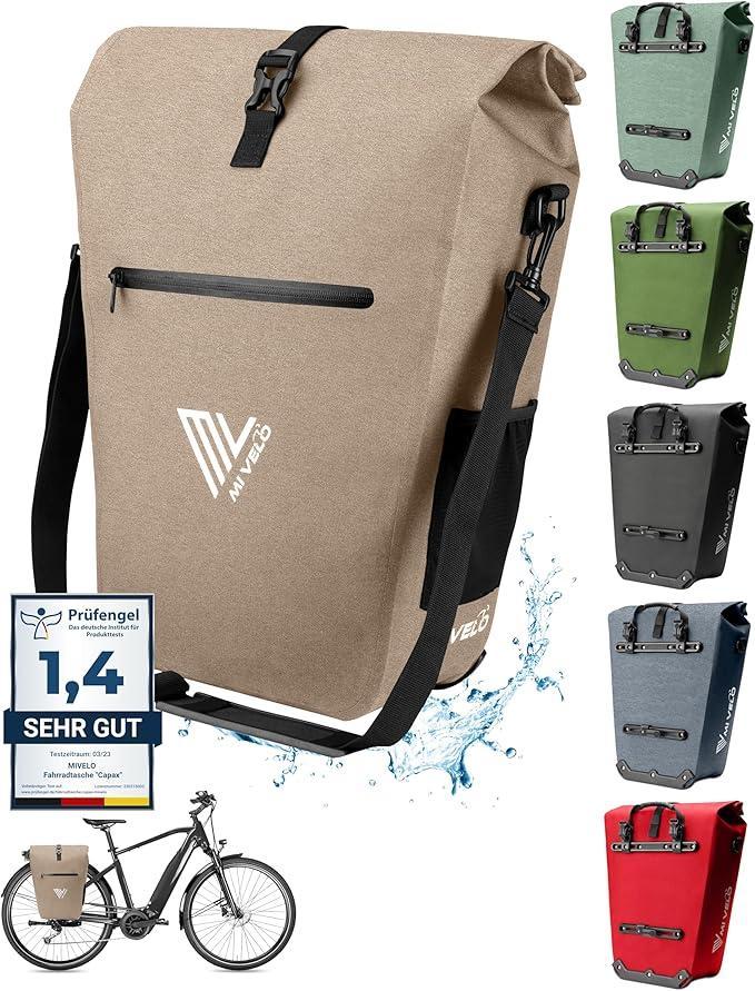 2dekans | MIVELO Fietstas – Waterdicht & Incl. Laptopvak &, Fietsen en Brommers, Fietsaccessoires | Overige Fietsaccessoires, Zo goed als nieuw