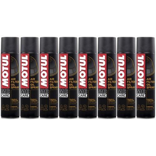 Motul A2 Air Filter Oil Spray 8 X 400Ml, Computers en Software, Laptop-opladers, Verzenden