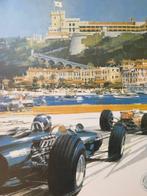 Anonymous - Poster pubblicitario- GP Monaco 1966- (After)