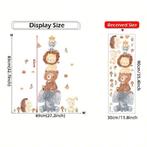 Grote muur- of deur stickersets Baby Jungle Animals, Verzenden, Nieuw, Wanddecoratie