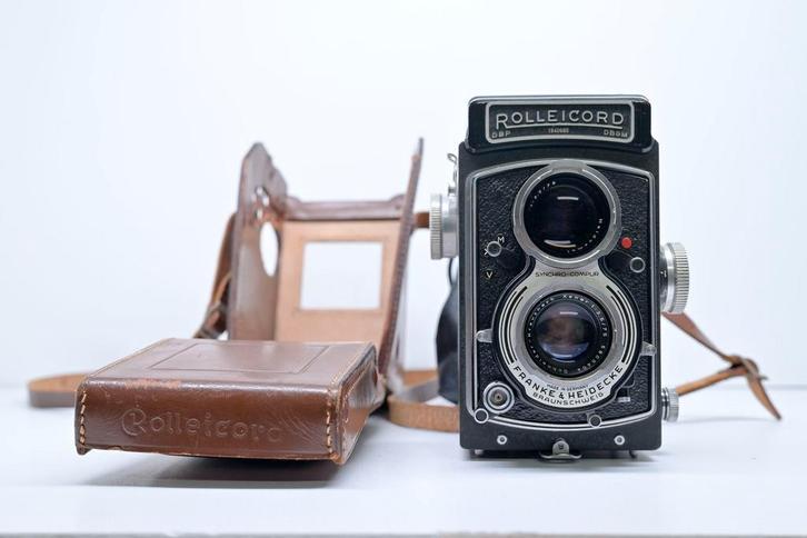 Rolleicord VA Mk II (1961) met Schneider-Kreuznach Xenar, Audio, Tv en Foto, Fotocamera's Analoog, Gebruikt, Spiegelreflex, Ophalen of Verzenden