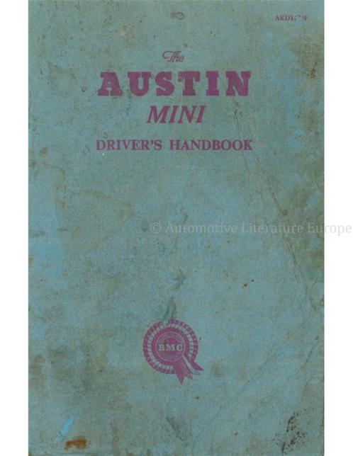 1962 AUSTIN MINI INSTRUCTIEBOEKJE ENGELS, Auto diversen, Handleidingen en Instructieboekjes