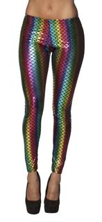 Legging Regenboog zeemeermin stretch, Ophalen of Verzenden, Nieuw