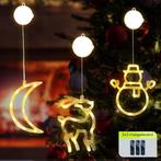 Kerstverlichting Raam Sneeuwpop met Twee Armen + Maan +, Diversen, Kerst, Verzenden, Nieuw