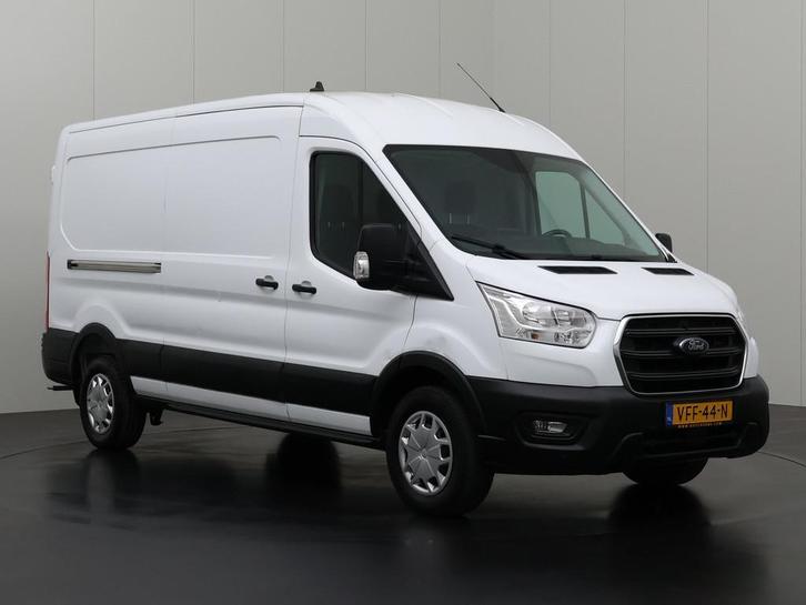 Ford Transit L3 H2 2020 €205 per maand, Auto's, Bestelauto's, Dealer onderhouden, Lease, Zwart, Handgeschakeld, Financial lease