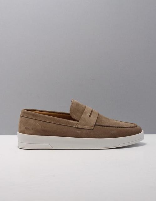 Blackstone zg43 loafers heren beige  taup taupe suede 45, Kleding | Heren, Schoenen, Nieuw, Verzenden