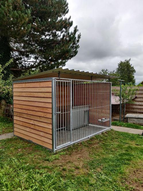 Complete Douglas hondenkennels ren kennel, Dieren en Toebehoren, Hondenhokken, 100 cm of meer, 110 cm of meer, Nieuw, Hondenkennel