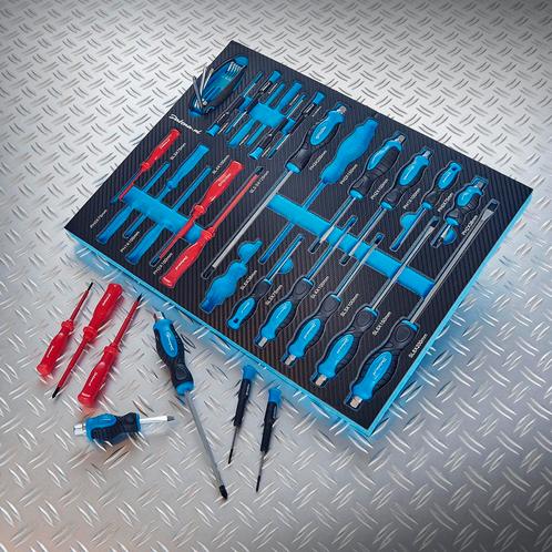 Datona 25-delig schroevendraaierset met torxsetje in “PRO”, Doe-het-zelf en Verbouw, Gereedschap | Handgereedschap, Nieuw, Ophalen of Verzenden