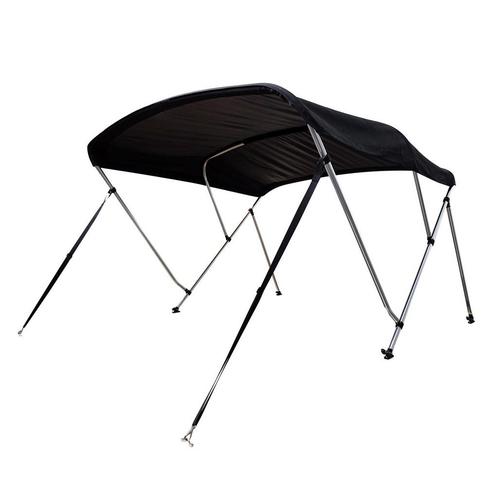 Navishade Biminitop 3 Boog 117cm Zwart Doek-Breedte 200 - 21, Watersport en Boten, Accessoires en Onderhoud, Nieuw, Ophalen of Verzenden