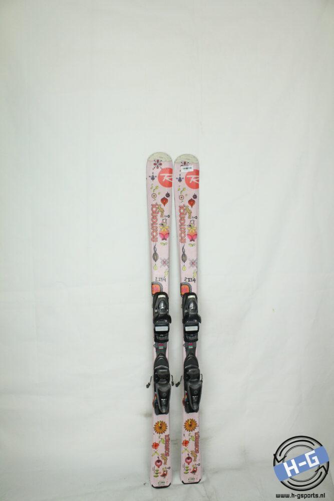 Refurbished - Ski - Rossignol Fungirl Pink - 140, Sport en Fitness, Skiën en Langlaufen, Skiën, 140 tot 160 cm, Gebruikt, Rossignol