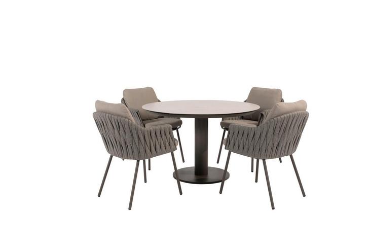 Taste by 4 Seasons Cannes tuinset Terre met Sarah tafel met, Tuin en Terras, Tuinsets en Loungesets, Ophalen of Verzenden