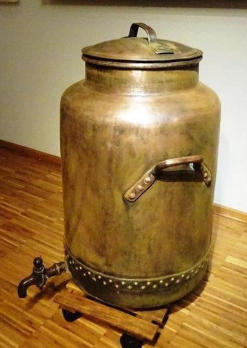 Wijwatervat - Antiek - Koper - 1900-1910 - Bronzen beschikbaar voor biedingen
