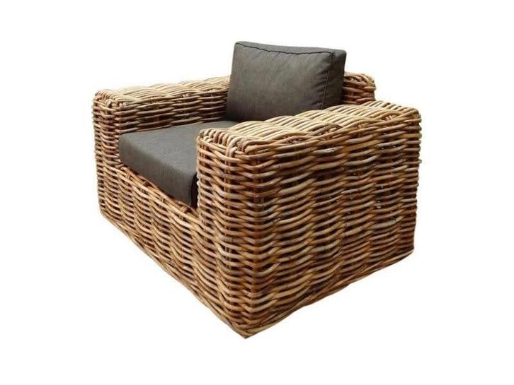 Sabuga lounge tuinstoel naturel rotan, Tuin en Terras, Tuinstoelen, Nieuw, Ophalen of Verzenden