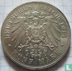 Pruisen 5 mark 1914, Verzenden, Overige landen, Losse munt, Goud