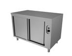 Warmhoudkast | 2 schuifdeuren | RVS | 150 cm, Nieuw in verpakking, RVS Meubilair