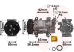 AIRCO COMPRESSOR VOOR CITROEN BERLINGO G_ 2002-2007 006453KS, Ophalen of Verzenden, Nieuw