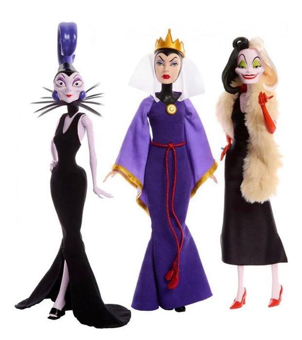 Mattel - Pop Disney Villains Doll 3-Pack - Indonesië, Antiek en Kunst, Antiek | Speelgoed
