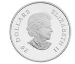 Canada. 20 Dollars 2010 Snowflake - Swarovski Blue, 1 Oz
