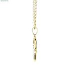 Hanger - 14 karaat Geel goud - 1.17ct. tw. Diamant