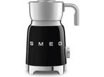 SMEG MFF11BLEU - Melkopschuimer - Zwart - 6 functies, Huis en Inrichting, Verzenden, Zo goed als nieuw