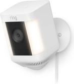 Ring Spotlight Cam Plus - Plug-In - Beveiligingscamera - Wit, Verzenden, Zo goed als nieuw