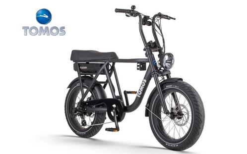 Tomos Flexer Fatbike | Mat Zwart of Desert Wit, Fietsen en Brommers, Elektrische fietsen, Nieuw, Overige merken, 50 km per accu of meer