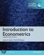 Introduction to Econometrics Update Global Edt 9781292071312, Boeken, Studieboeken en Cursussen, Zo goed als nieuw