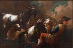 Jacob Roos detto “Rosa da Napoli” (1682–1730) - Scena, Antiek en Kunst, Kunst | Schilderijen | Klassiek
