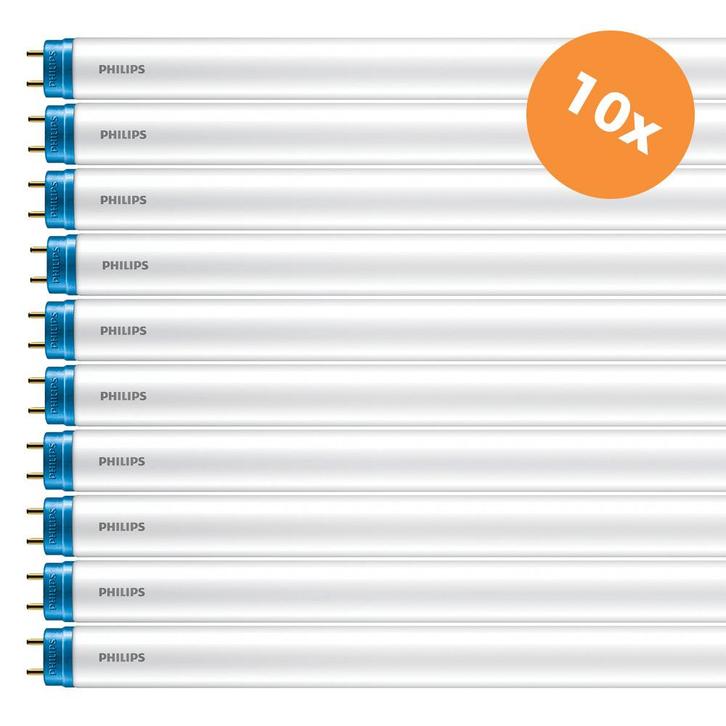 10x Philips Corepro LED Tube 60cm 8W 4000K Neutraalwit T8, Doe-het-zelf en Verbouw, Bouwverlichting, Nieuw, Ophalen of Verzenden