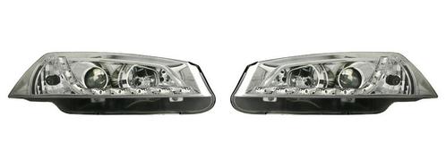 Koplampen LED DRL | Renault Megane (4D, 5D) 2002-2005 | chro, Auto-onderdelen, Verlichting, Nieuw, Renault, Verzenden