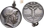 Zilver medaille auf Otto von Bismarck 1895 Kaiserreich:, Postzegels en Munten, Verzenden