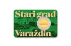 2 euro Stari Grad - Varazdin in coincard 2024 - Kroatië, Postzegels en Munten, Munten | Europa | Euromunten, Verzenden