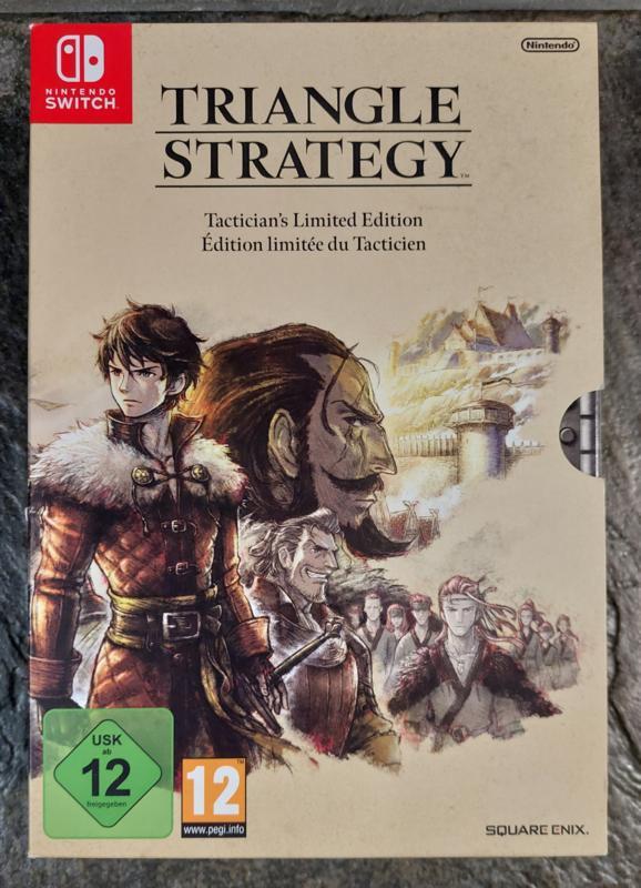 Triangle Strategy Tacticians limited edition (nintendo, Spelcomputers en Games, Games | Nintendo Switch, Zo goed als nieuw, Ophalen of Verzenden