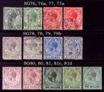 Gibraltar 1912/1924 - instellen - Stanley Gibbons, Gestempeld