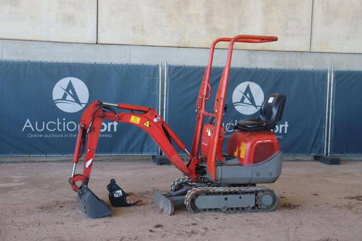 Veiling: Minigraver Wacker Neuson 803 Diesel 2016, Zakelijke goederen, Machines en Bouw | Kranen en Graafmachines, Graafmachine