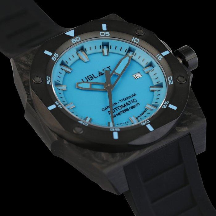 Ublast - Fusion - Forget Carbon & Titanium - UBFSN47BBU -, Sieraden, Tassen en Uiterlijk, Horloges | Heren