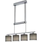 LED Hanglamp - Trion Gorino - E14 Fitting - 4-lichts -, Ophalen of Verzenden, Nieuw, Metaal