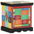 vidaXL Nachtkastje 40x35x45 cm massief mangohout mango, Verzenden, Nieuw, Hout