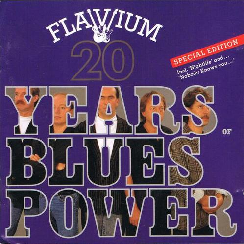 Cd - Flavium - 20 Years Of Blues Power, Cd's en Dvd's, Cd's | Overige Cd's, Verzenden