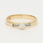 Ring - 14 karaat Geel goud Diamant (Natuurlijk) - Diamant, Nieuw