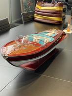 Enorme Maquette de Luxe Riva Aquarama 120 cm bois 1:6 -, Antiek en Kunst