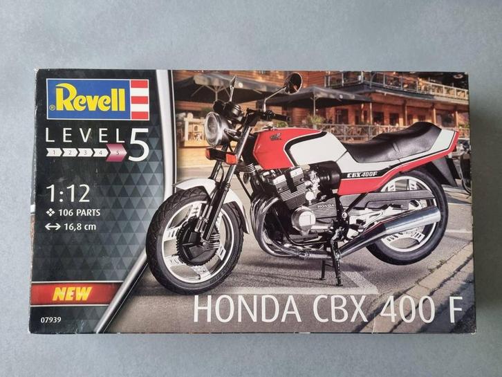 Revell 07939 Honda CBX 400 F 1:12, Hobby en Vrije tijd, Modelbouw | Auto's en Voertuigen, Revell, Verzenden