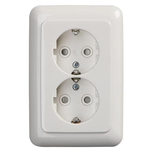 Busch Jaeger Reflex SI wandcontactdoos + randaarde, Doe-het-zelf en Verbouw, Elektra en Kabels, Nieuw, Ophalen of Verzenden