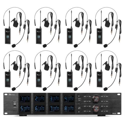 Retourdeal - Power Dynamics PD528B UHF draadloos microfoonsy, Muziek en Instrumenten, Microfoons, Zo goed als nieuw, Verzenden
