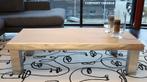 Salontafel Cambium Rustiek eiken met RVS, Ophalen of Verzenden, Nieuw