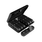 GEASY Pillendoos 7 Dagen – 4 Vakken – Zwart –, Antiek en Kunst, Verzenden